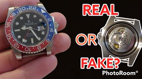 how to spot a fake rolex gmt 2|how to check for Rolex.